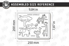 Wooden Kids Puzzles Laser Cut Bundle | Kids Laser | Animals Product Image 17