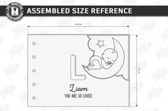 Baby Photo Album Laser Cut | Memory Books SVG | Kids Laser Product Image 2