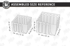 Acrylic Napkin Holders Laser Cut Bundle | Modern Kitchen SVG Product Image 26