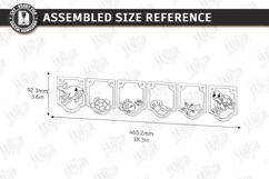 Baby Name Banner Laser Cut | Nursery Garland | Wall Decor Product Image 2