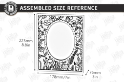 Mother's Day Photo Frame Laser Cut | Floral Picture Frames Product Image 2