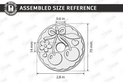 Drink Lid Toppers Laser Cut Bundle | Acrylic Tumbler Tag SVG Product Image 18