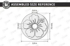 Drink Lid Topper Laser Cut | Acrylic Tumbler Tag | Summer Product Image 3