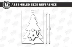 Christmas Felt Cutlery Holders | Christmas Tree | Holiday Product Image 2