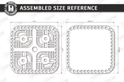 Crochet Basket Lid Laser Cut Bundle | Wooden Basket Bottoms Product Image 18