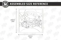 Kids Multilayer Photo Frame Laser Cut | 3D Kids Laser | CNC Product Image 2