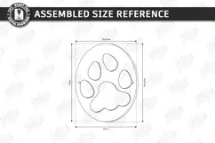 Childrens Feet Stilts Laser Cut | Footprint SVG | Kids Laser Product Image 2
