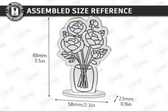 Mother's Day Wooden Card Laser Cut Bundle | Layered Card SVG Product Image 17