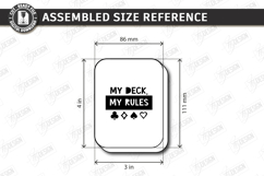 Playing Card Box Laser Cut | Card Case | Playing Card Holder Product Image 2