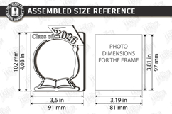 Graduation Mini Photo Frame Laser Cut Bundle | Class of 2026 Product Image 18