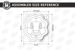 Kids Animal Puzzle Laser Cut | Montessori Educational Toys Product Image 2