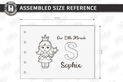 Baby Photo Album Laser Cut | Memory Books SVG | Kids Laser Product Image 2