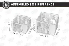 Acrylic Napkin Holder Laser Cut | Modern Napkin Stand SVG Product Image 2