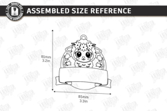 Kids Birthday Souvenir Laser Cut|Cute Animals|Kids Name Tags Product Image 2