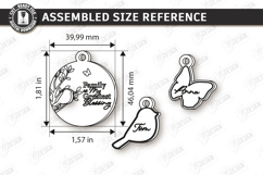 Mother's Day Personalized Keychain Laser Cut | Name Keyring Product Image 2