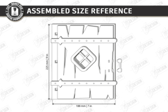 3D Miniature Door Notebook Cover Laser Cut Bundle | Vintage Product Image 18