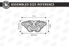 Magnet Plant Holder Laser Cut | Fridge Magnet Planter | CNC Product Image 2