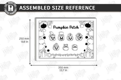 Personalized Halloween Family Sign Laser Cut | Name Signs Product Image 2