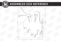 Halloween Door Corner Decor Laser Cut | Door Sign | Ghost Product Image 2