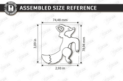 Cute Animals Tea Bag Holder Laser Cut Bundle | Tea Bag Clips Product Image 9