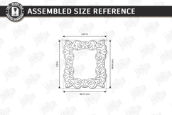 Fridge Magnet Frame Laser Cut Bundle | Magnetic Photo Frame Product Image 18