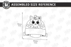 Kids Birthday Souvenir Laser Cut|Cute Animals|Kids Name Tags Product Image 2