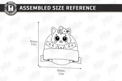 Kids Birthday Souvenir Laser Cut|Cute Animals|Kids Name Tags Product Image 2