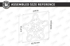 Flower Bag Tags Laser Cut Bundle | Boho Bag Charms | Macrame Product Image 28