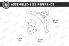 Decorative Bookshelf Corner Brackets Laser Cut Bundle | CNC Product Image 12