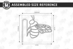 Stained Glass Style Plant Pot Clip Laser Cut | Garden Decor Product Image 2