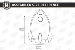 Kids Room Wall Mirror Laser Cut Bundle | Children's Room SVG Product Image 8