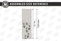 Acrylic True Crime Bookmark Laser Cut | Reading Accessories Product Image 2