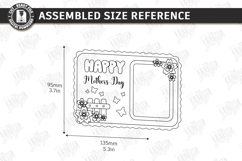 Mother's Day Photo Frame Laser Cut | Laser Gifts SVG | CNC Product Image 2
