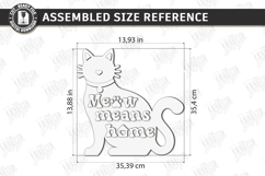 Pet Home Signs Laser Cut Bundle | Dog and Cat Wall Plaque Product Image 19