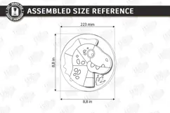 Kids Animal Puzzle Laser Cut | Montessori Educational Toys Product Image 2