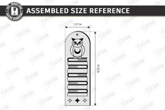 Mystic Wooden Bookmark Laser Cut Bundle | Witchy Designs SVG Product Image 23