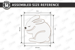 Cute Sleeping Animals Corner Bookmarks Laser Cut Bundle |CNC Product Image 13
