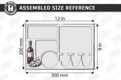 Cheese Board Laser Cut| Serving Tray | Serving Board Laser Product Image 2