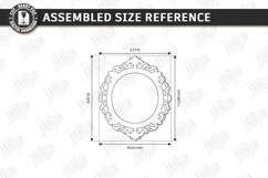Fridge Magnet Frame Laser Cut Bundle | Magnetic Photo Frame Product Image 19