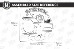 Mother's Day Miniature Roombox Laser Cut Bundle | 3D Layered Product Image 19