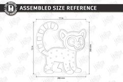 Kids Night Light Laser Cut Bundle | 3D Animal Lamp | Nursery Product Image 20