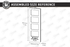Photo Strip Frames Laser Cut Bundle | Keepsakes | Family SVG Product Image 14