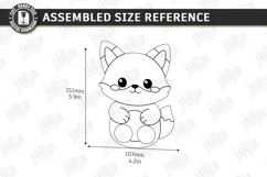 Finger Puppet Laser Cut|Animal Puppet|Kids Toy|Cartoon Style Product Image 2