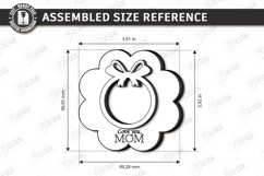 Mother's Day Mini Photo Frame Laser Cut | Picture Frames SVG Product Image 2