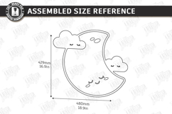 Kids Room Wall Mirror Laser Cut Bundle | Children's Room SVG Product Image 9