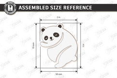 Cute Sleeping Animals Corner Bookmarks Laser Cut Bundle |CNC Product Image 14