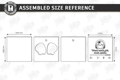 Guitar Pick Holder Laser Cut Bundle | Storage Box | Pick Box Product Image 29