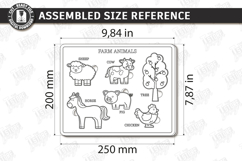 Wooden Kids Puzzles Laser Cut Bundle | Kids Laser | Animals Product Image 20