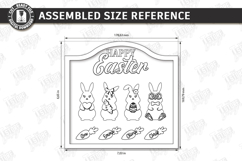Family Easter Signs Laser Cut Bundle | Welcome Signs SVG Product Image 15