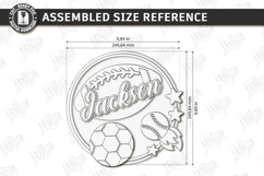 Kids Room Name Signs Laser Cut Bundle | Wall Decor | Nursery Product Image 19